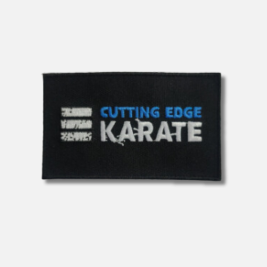 Cutting Edge Karate School Patch