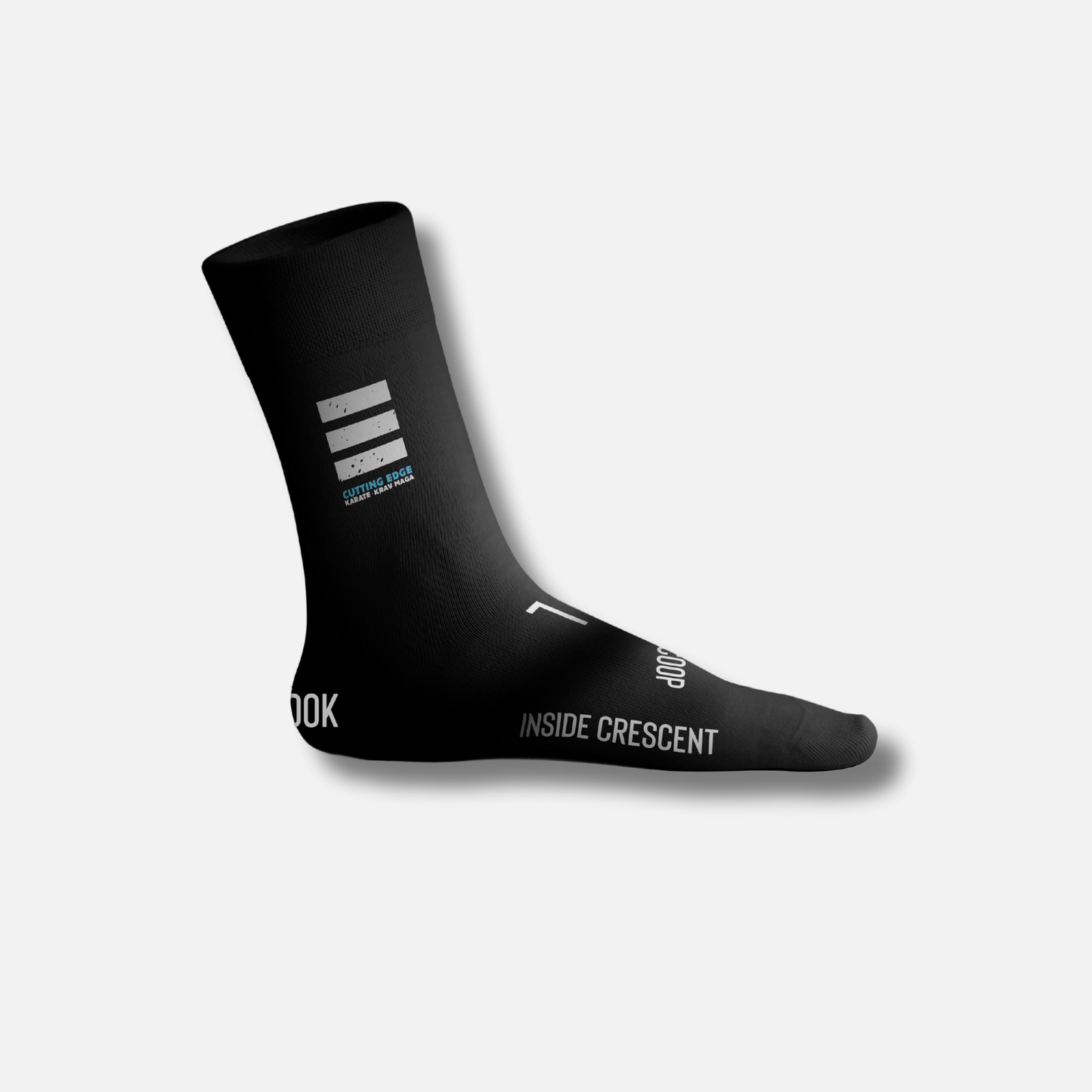 The Black Collection: Crew Kick Socks