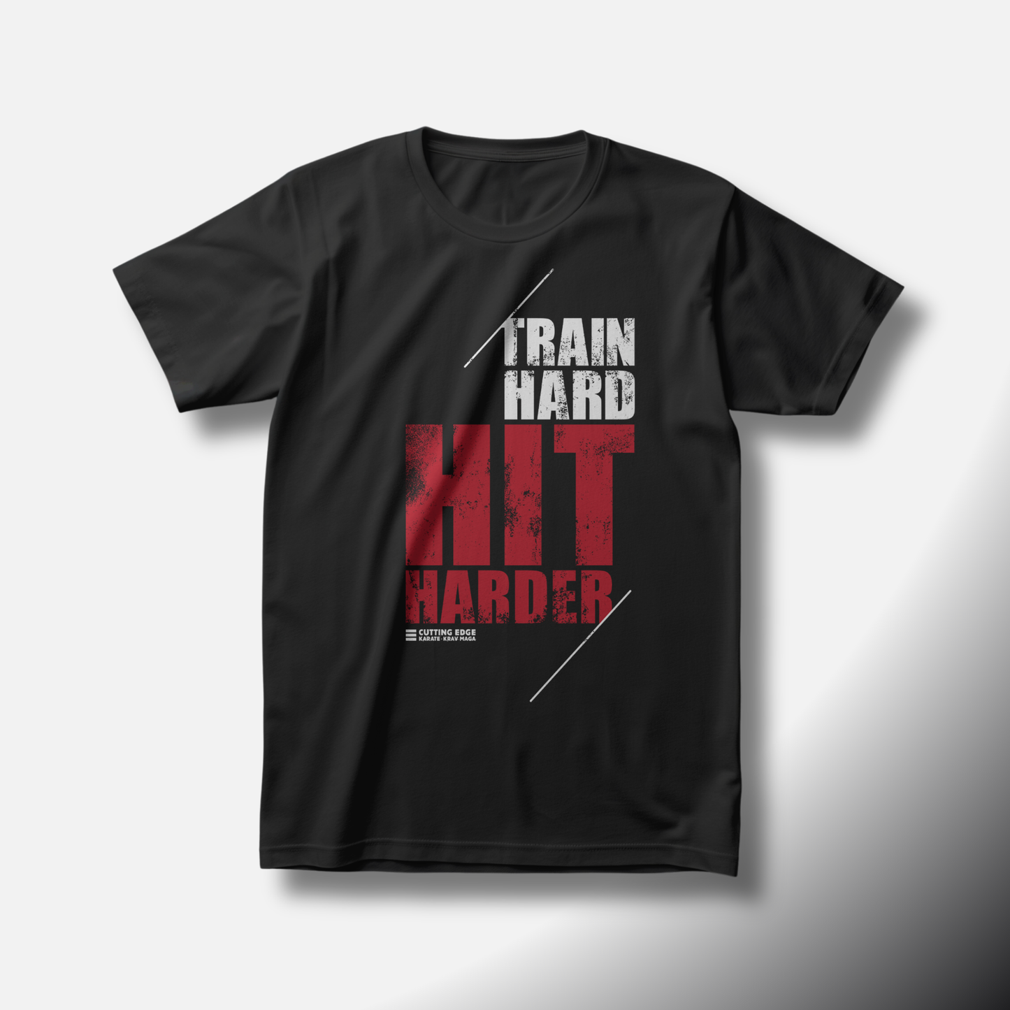 Train Hard - Black T-Shirt