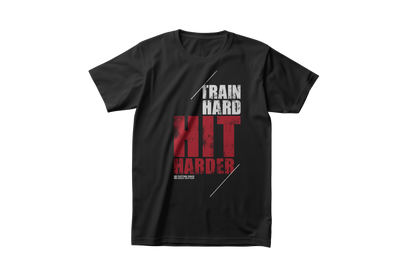 Train Hard - Black T-Shirt